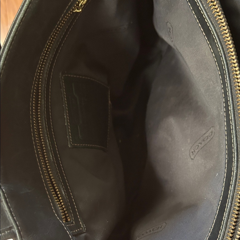 Coach Leather Tote Bag - Picture 3 of 6
